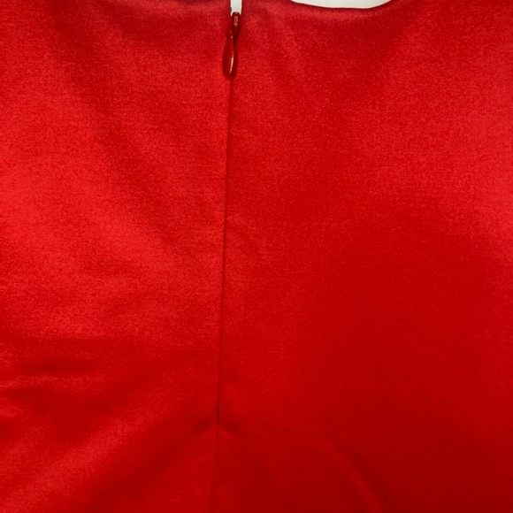 Aritzia Babaton Miguel Dress orange 4 - Picture 8 of 8